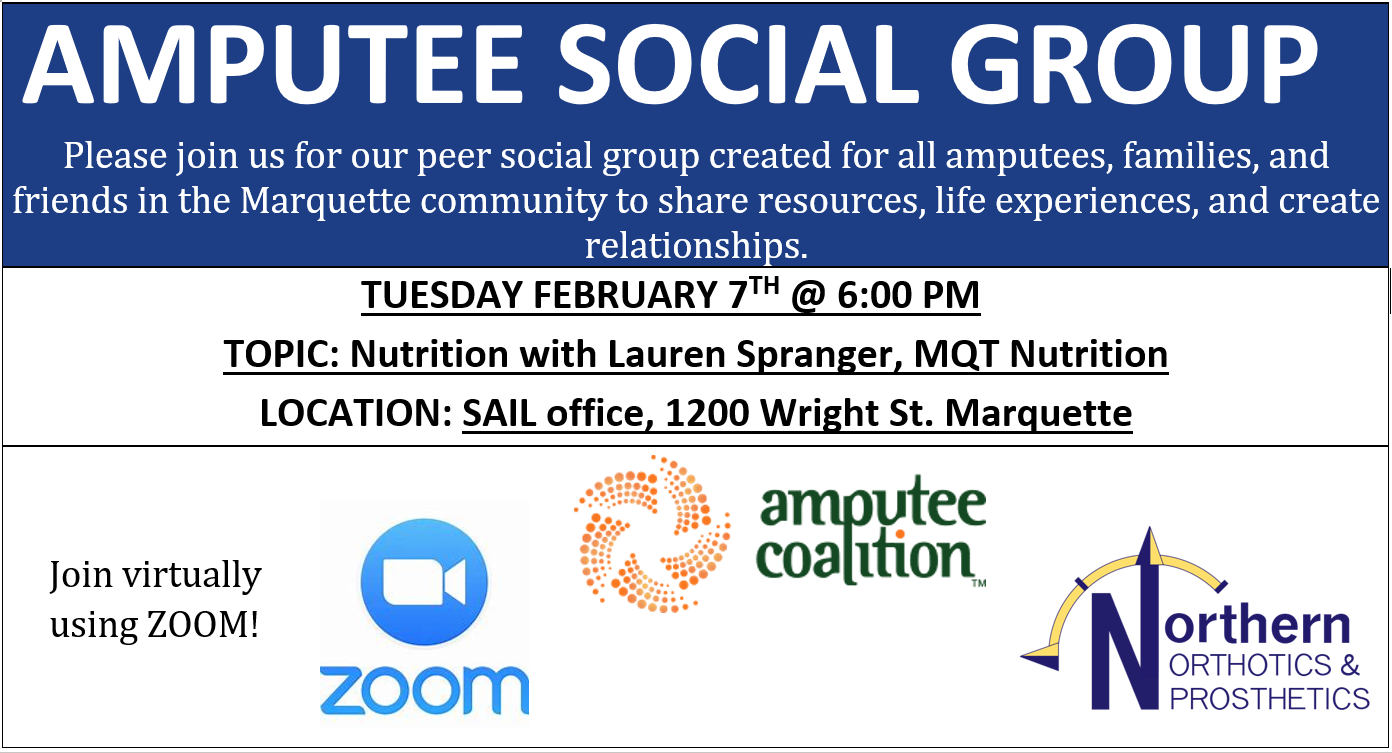 February 2023 Amputee Social Group